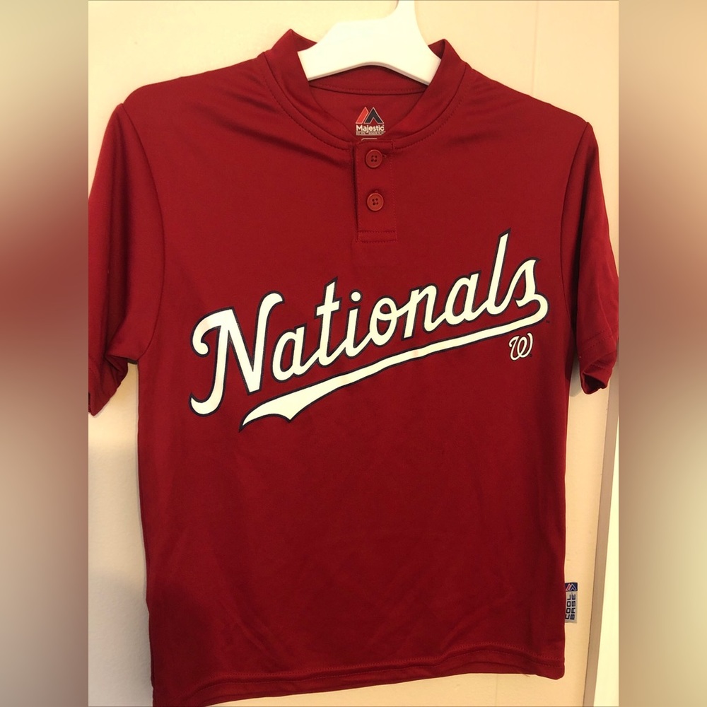 Washington Nationals MLB Team Youth Jersey T-Shirt (Size: S)